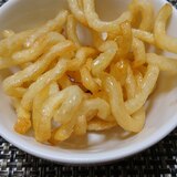 ヤバい！止まらない～♪揚げうどん★蜜味